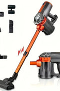 600W Compact Vacuum Cleaner with HEPA Filter – Full View

Bagless Multi-Surface Vacuum for Carpets, Rugs & Hard Floors

Lightweight Vacuum Cleaner with Attachments

Dust Container and HEPA Filter Components

Vacuum Packaging and Accessories Overview

Easy-to-Store Compact Vacuum for Small Spaces

High Suction Cyclonic HEPA Vacuum Close-Up