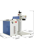 NEW 60W Fiber Laser Engraving Machine – High Precision Industrial Laser Cutter & Marking System 7253571 - with | Sold by Uncle Wiener's Wholesale