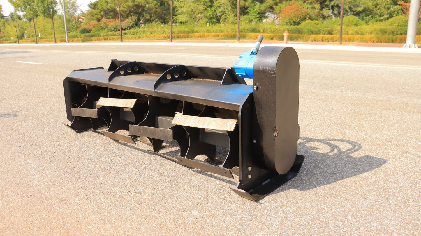 New 62 Skid Steer Rotary Lawn Mower Attachment – Heavy - Duty Hydraulic Brush Cutter Model SU22505 - with | Sold by Uncle Wiener's Wholesale