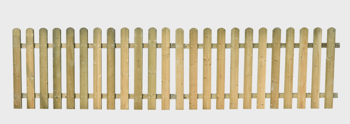 6.6ft treated wood fence post installed along garden

Close-up of outdoor wood fence slats

Pressure-treated fencing support in landscaped backyard

Vertical fence post – brown wood tone

Privacy wood fence with decorative pickets