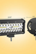 New 7" 240 watt led light bar – model 214710 - with | Sold by Uncle Wiener's Wholesale