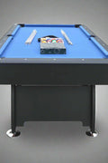 7 FT POOL GAMES TABLE & BALL RETURN FULL SIZED TABLE - with GREEN TOP | Sold by Uncle Wiener's Wholesale