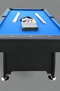 7 FT POOL GAMES TABLE & BALL RETURN FULL SIZED TABLE - with GREEN TOP | Sold by Uncle Wiener's Wholesale