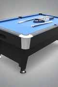 7 FT POOL GAMES TABLE & BALL RETURN FULL SIZED TABLE - with GREEN TOP | Sold by Uncle Wiener's Wholesale