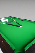 7 FT POOL GAMES TABLE & BALL RETURN FULL SIZED TABLE - with GREEN TOP | Sold by Uncle Wiener's Wholesale
