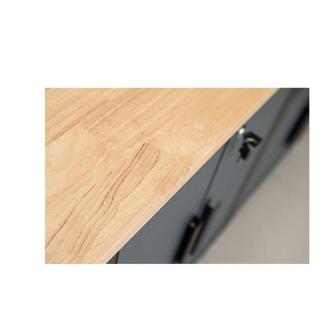 NEW 7 - Piece Garage Workbench & Tool Cabinet Set | Powder - Coated Steel | 71" Worktop | Lockable Storag - with | Sold by Uncle Wiener's Wholesale