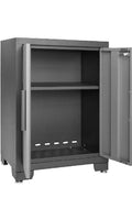 NEW 7 - Piece Garage Workbench & Tool Cabinet Set | Powder - Coated Steel | 71" Worktop | Lockable Storag - with | Sold by Uncle Wiener's Wholesale