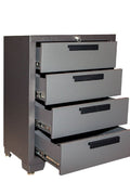 NEW 7 - Piece Garage Workbench & Tool Cabinet Set | Powder - Coated Steel | 71" Worktop | Lockable Storag - with | Sold by Uncle Wiener's Wholesale