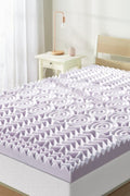 New 7 Zone Lavender Memory Foam Mattress Topper – 3″ & 1.5″ Comfort Layers for Ultimate Sleep - with 1.5″ TWIN | Sold by Uncle Wiener's Wholesale