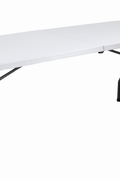 New 70″ Plastic Solid Folding Table – Heavy - Duty Indoor Outdoor Utility Table – DSZ180A - with | Sold by Uncle Wiener's Wholesale