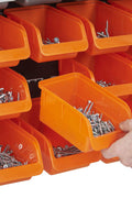 New 72 PCS Wall Mounted Pegboard & Storage Bin Panel Set – Heavy Duty Garage Organizer System GS8482 - with | Sold by Uncle Wiener's Wholesale