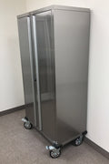 72 inch stainless steel rolling tool cabinet with dual locks

Industrial lockable storage cabinet on wheels

Powder-coated steel garage cabinet with smooth casters

Open view of tool cabinet with adjustable shelves

Heavy-duty mobile workshop cabinet with dual security locks