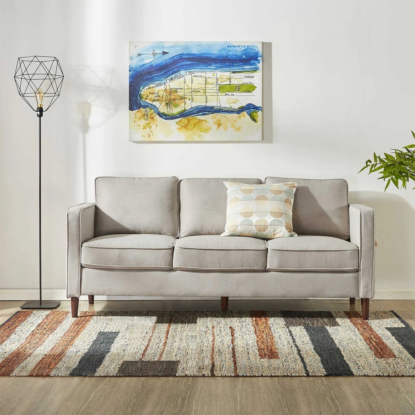 78” Modern Square Arm Couch – Front Room Setup
Dusty Blue Square Arm Sofa – Minimalist Interior
Armrest Storage Pockets on Modern Sofa – Close-Up
Side Angle of Compact 3-Seater Couch
Contemporary Sofa with Solid Wood Frame – Living Room View
