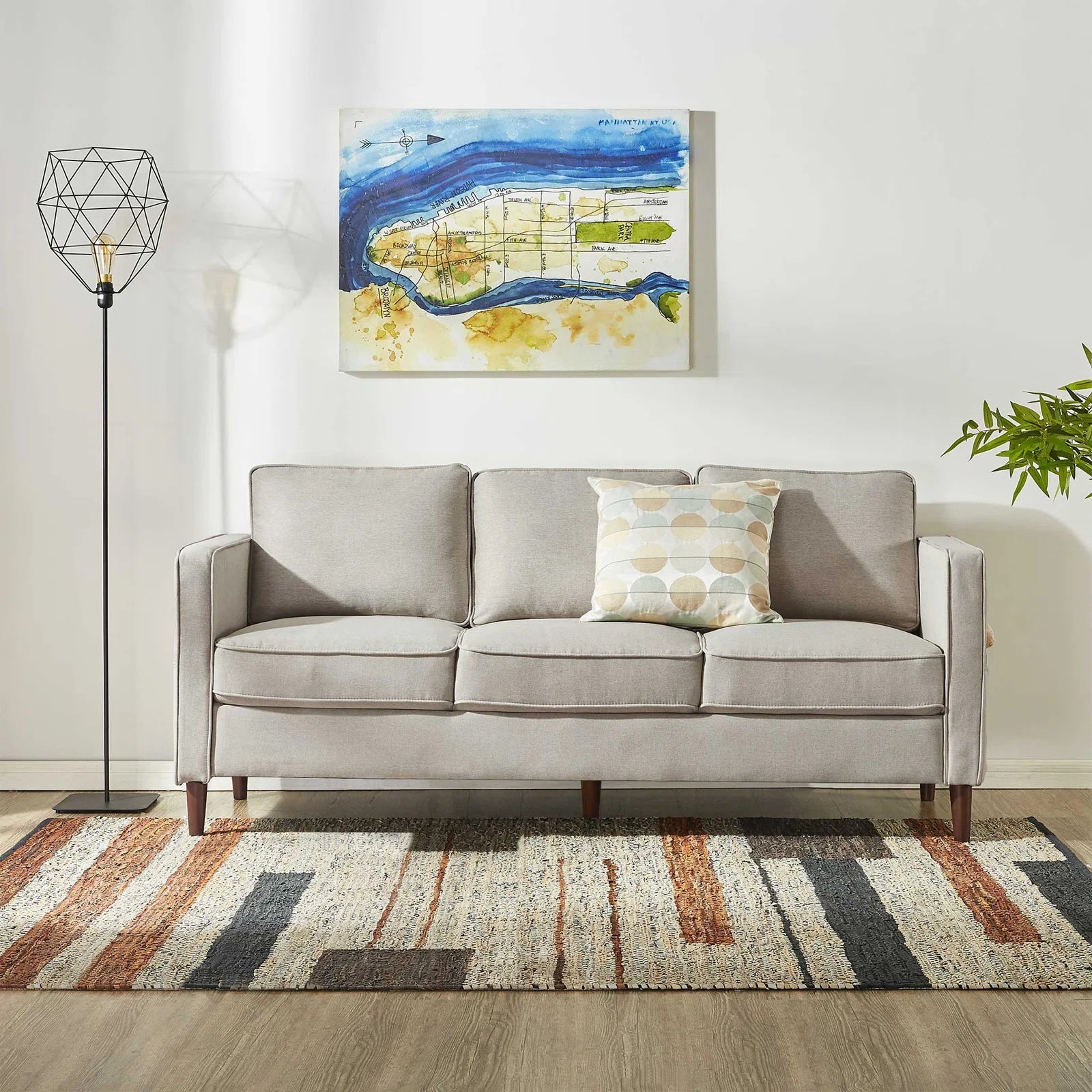78” Modern Square Arm Couch – Front Room Setup
Dusty Blue Square Arm Sofa – Minimalist Interior
Armrest Storage Pockets on Modern Sofa – Close-Up
Side Angle of Compact 3-Seater Couch
Contemporary Sofa with Solid Wood Frame – Living Room View