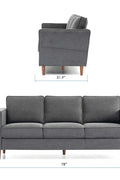 78” Modern Square Arm Couch – Front Room Setup
Dusty Blue Square Arm Sofa – Minimalist Interior
Armrest Storage Pockets on Modern Sofa – Close-Up
Side Angle of Compact 3-Seater Couch
Contemporary Sofa with Solid Wood Frame – Living Room View