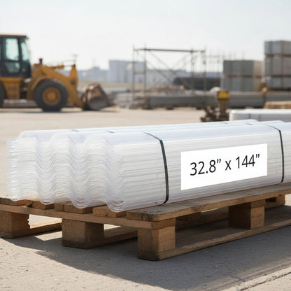 “Clear polycarbonate corrugated sheet panel for greenhouse”

“12 ft transparent roofing panel made from polycarbonate”

“UV-resistant corrugated siding panel used for greenhouse siding”

“Outdoor greenhouse clear roof panel in corrugated style”


