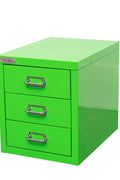 New 8 Drawer Steel Under - Desk Storage Cabinet – Compact Multi - Drawer Organizer - with 3 drawers: 9.1" W × 3.54" H × 11.4" D | Sold by Uncle Wiener's Wholesale