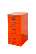 New 8 Drawer Steel Under - Desk Storage Cabinet – Compact Multi - Drawer Organizer - with 8 drawers: 9.1" W × 1.1" H × 11.4" D | Sold by Uncle Wiener's Wholesale