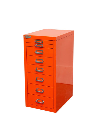New 8 Drawer Steel Under - Desk Storage Cabinet – Compact Multi - Drawer Organizer - with 8 drawers: 9.1" W × 1.1" H × 11.4" D | Sold by Uncle Wiener's Wholesale