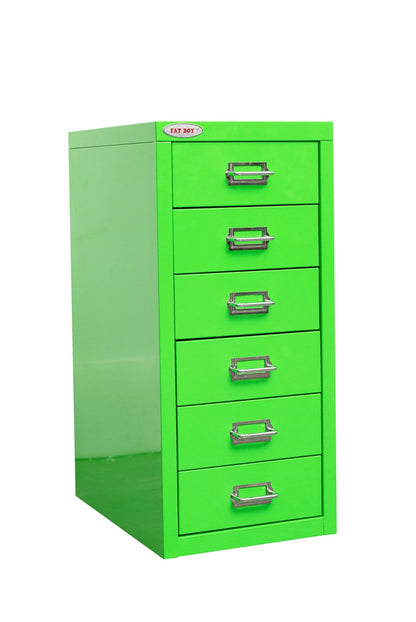 New 8 Drawer Steel Under - Desk Storage Cabinet – Compact Multi - Drawer Organizer - with 6 drawers: 9.1" W × 3.54" H × 11.4" D | Sold by Uncle Wiener's Wholesale