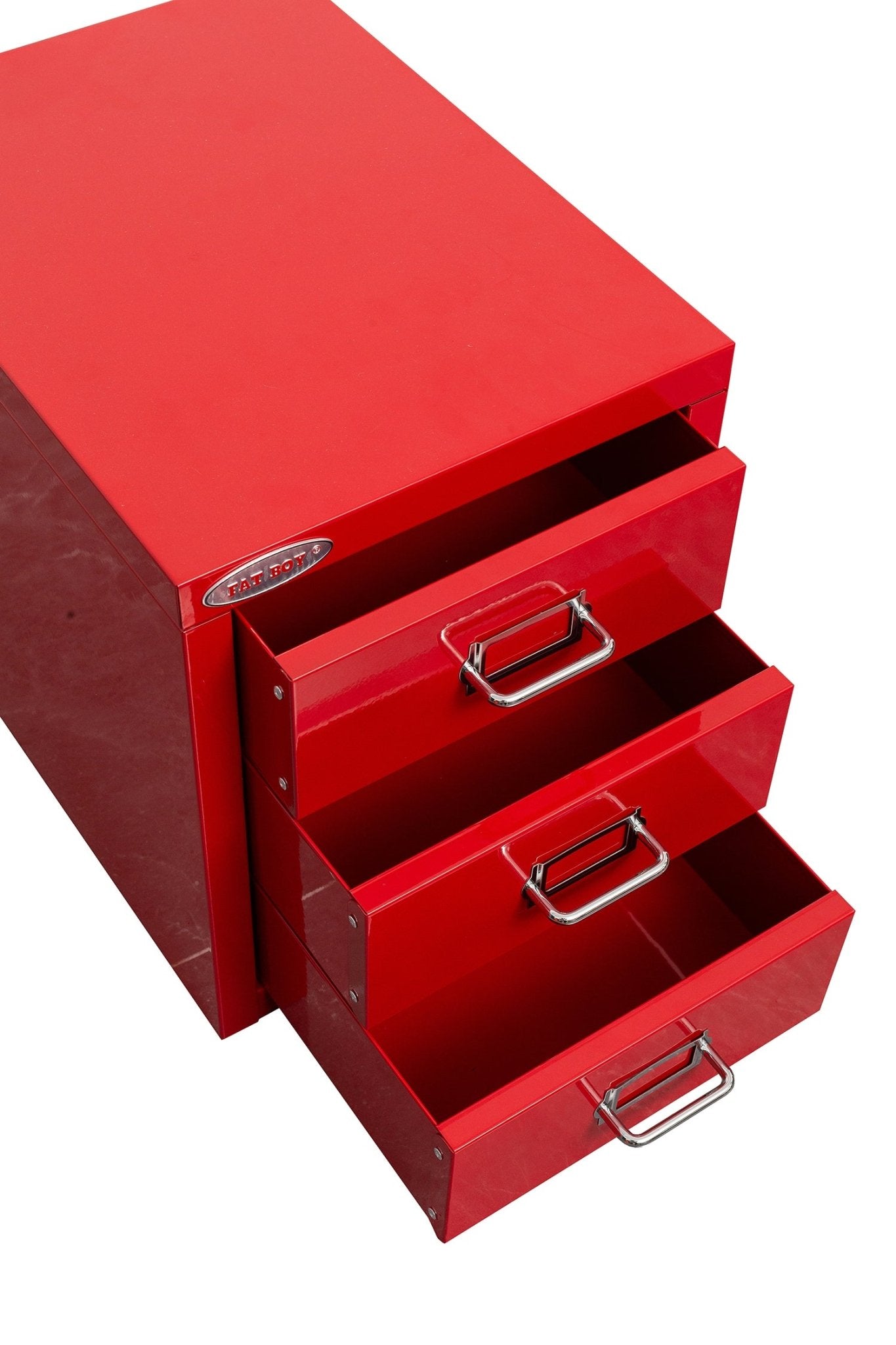New 8 Drawer Steel Under - Desk Storage Cabinet – Compact Multi - Drawer Organizer - with 3 drawers: 9.1" W × 3.54" H × 11.4" D | Sold by Uncle Wiener's Wholesale