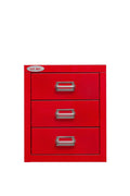 New 8 Drawer Steel Under - Desk Storage Cabinet – Compact Multi - Drawer Organizer - with 3 drawers: 9.1" W × 3.54" H × 11.4" D | Sold by Uncle Wiener's Wholesale