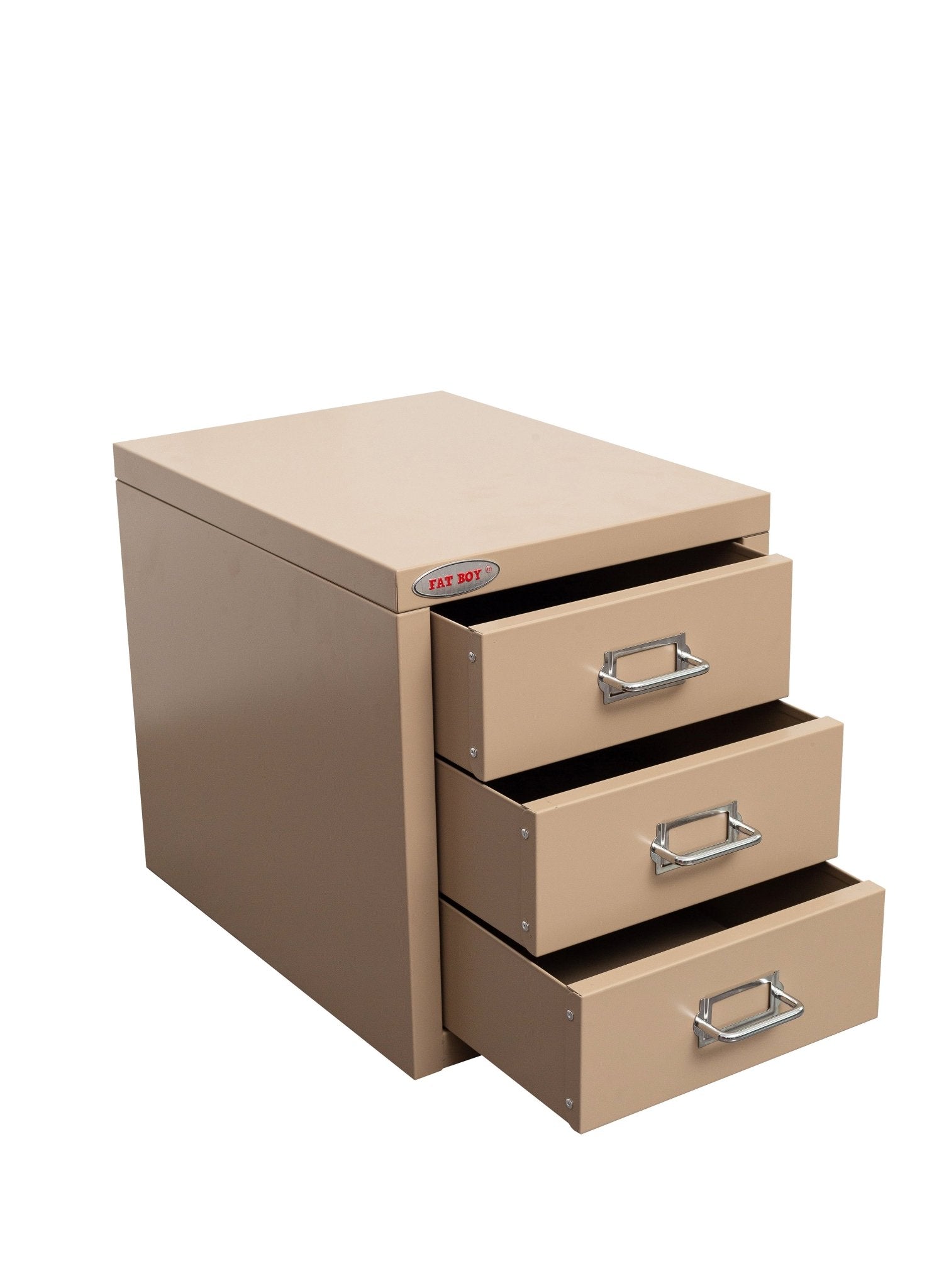 New 8 Drawer Steel Under - Desk Storage Cabinet – Compact Multi - Drawer Organizer - with 3 drawers: 9.1" W × 3.54" H × 11.4" D | Sold by Uncle Wiener's Wholesale