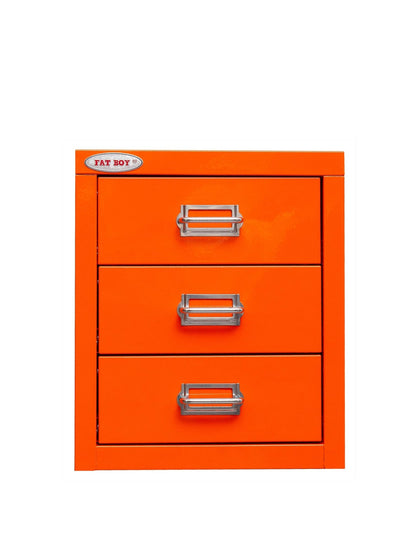 New 8 Drawer Steel Under - Desk Storage Cabinet – Compact Multi - Drawer Organizer - with 3 drawers: 9.1" W × 3.54" H × 11.4" D | Sold by Uncle Wiener's Wholesale