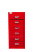 New 8 Drawer Steel Under - Desk Storage Cabinet – Compact Multi - Drawer Organizer - with 6 drawers: 9.1" W × 3.54" H × 11.4" D | Sold by Uncle Wiener's Wholesale