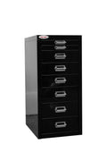 New 8 Drawer Steel Under - Desk Storage Cabinet – Compact Multi - Drawer Organizer - with 3 drawers: 9.1" W × 3.54" H × 11.4" D | Sold by Uncle Wiener's Wholesale