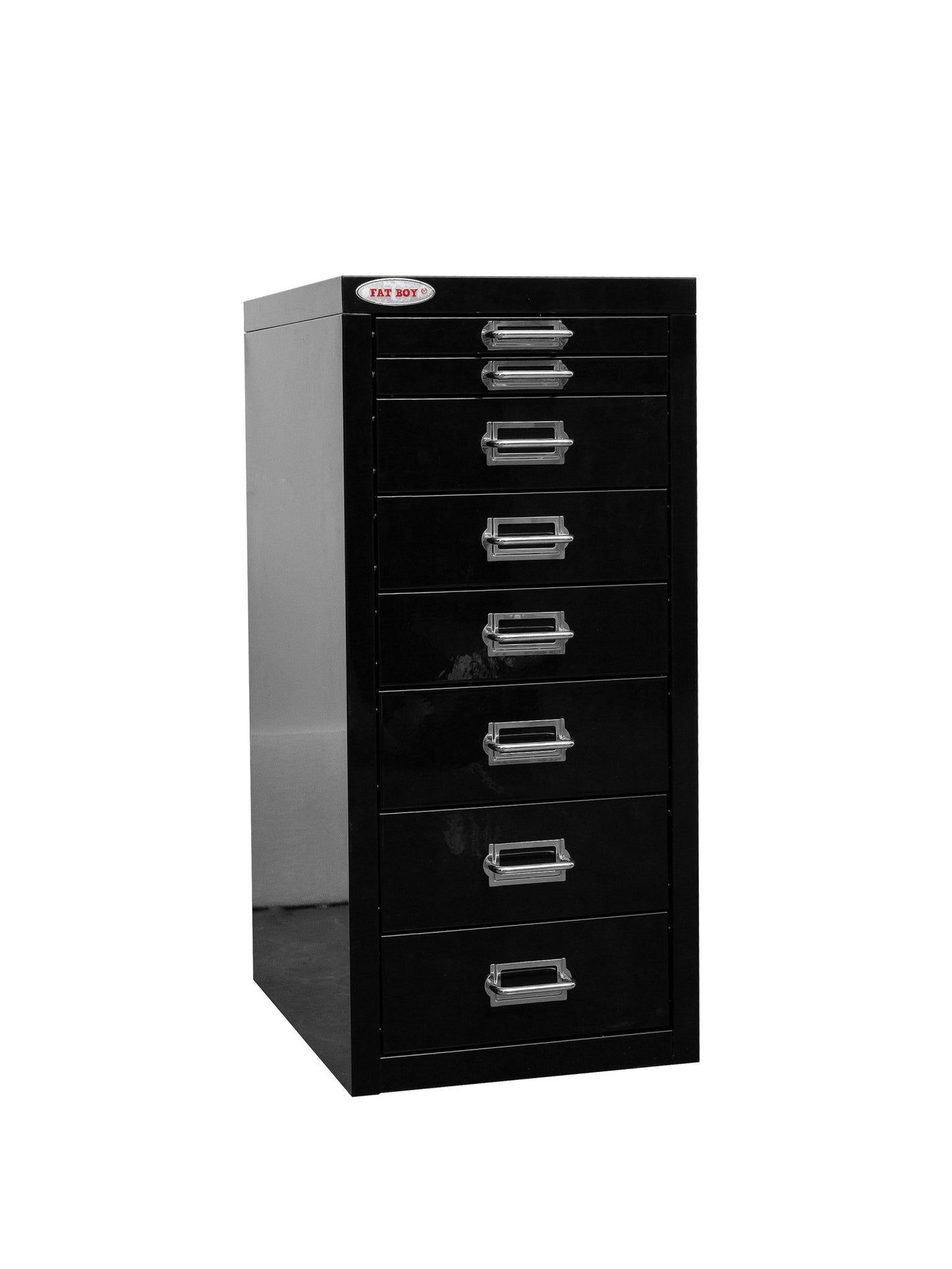 New 8 Drawer Steel Under - Desk Storage Cabinet – Compact Multi - Drawer Organizer - with 3 drawers: 9.1" W × 3.54" H × 11.4" D | Sold by Uncle Wiener's Wholesale