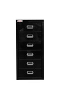 New 8 Drawer Steel Under - Desk Storage Cabinet – Compact Multi - Drawer Organizer - with 6 drawers: 9.1" W × 3.54" H × 11.4" D | Sold by Uncle Wiener's Wholesale