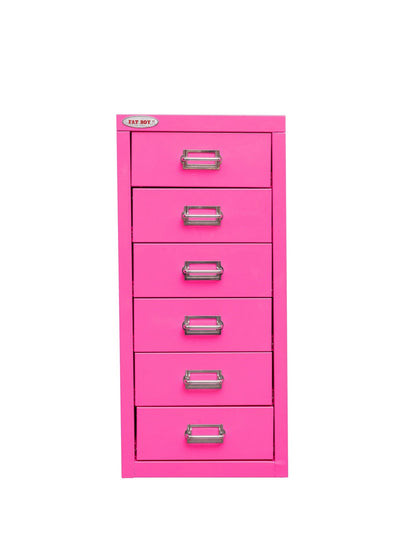 New 8 Drawer Steel Under - Desk Storage Cabinet – Compact Multi - Drawer Organizer - with 6 drawers: 9.1" W × 3.54" H × 11.4" D | Sold by Uncle Wiener's Wholesale