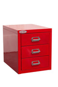 New 8 Drawer Steel Under - Desk Storage Cabinet – Compact Multi - Drawer Organizer - with 3 drawers: 9.1" W × 3.54" H × 11.4" D | Sold by Uncle Wiener's Wholesale