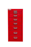 New 8 Drawer Steel Under - Desk Storage Cabinet – Compact Multi - Drawer Organizer - with 3 drawers: 9.1" W × 3.54" H × 11.4" D | Sold by Uncle Wiener's Wholesale