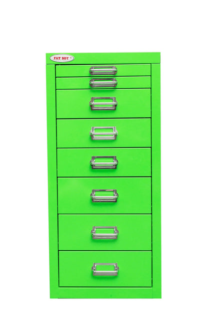 New 8 Drawer Steel Under - Desk Storage Cabinet – Compact Multi - Drawer Organizer - with 3 drawers: 9.1" W × 3.54" H × 11.4" D | Sold by Uncle Wiener's Wholesale