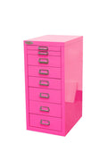 New 8 Drawer Steel Under - Desk Storage Cabinet – Compact Multi - Drawer Organizer - with 8 drawers: 9.1" W × 1.1" H × 11.4" D | Sold by Uncle Wiener's Wholesale