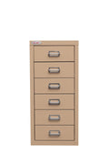 New 8 Drawer Steel Under - Desk Storage Cabinet – Compact Multi - Drawer Organizer - with 6 drawers: 9.1" W × 3.54" H × 11.4" D | Sold by Uncle Wiener's Wholesale