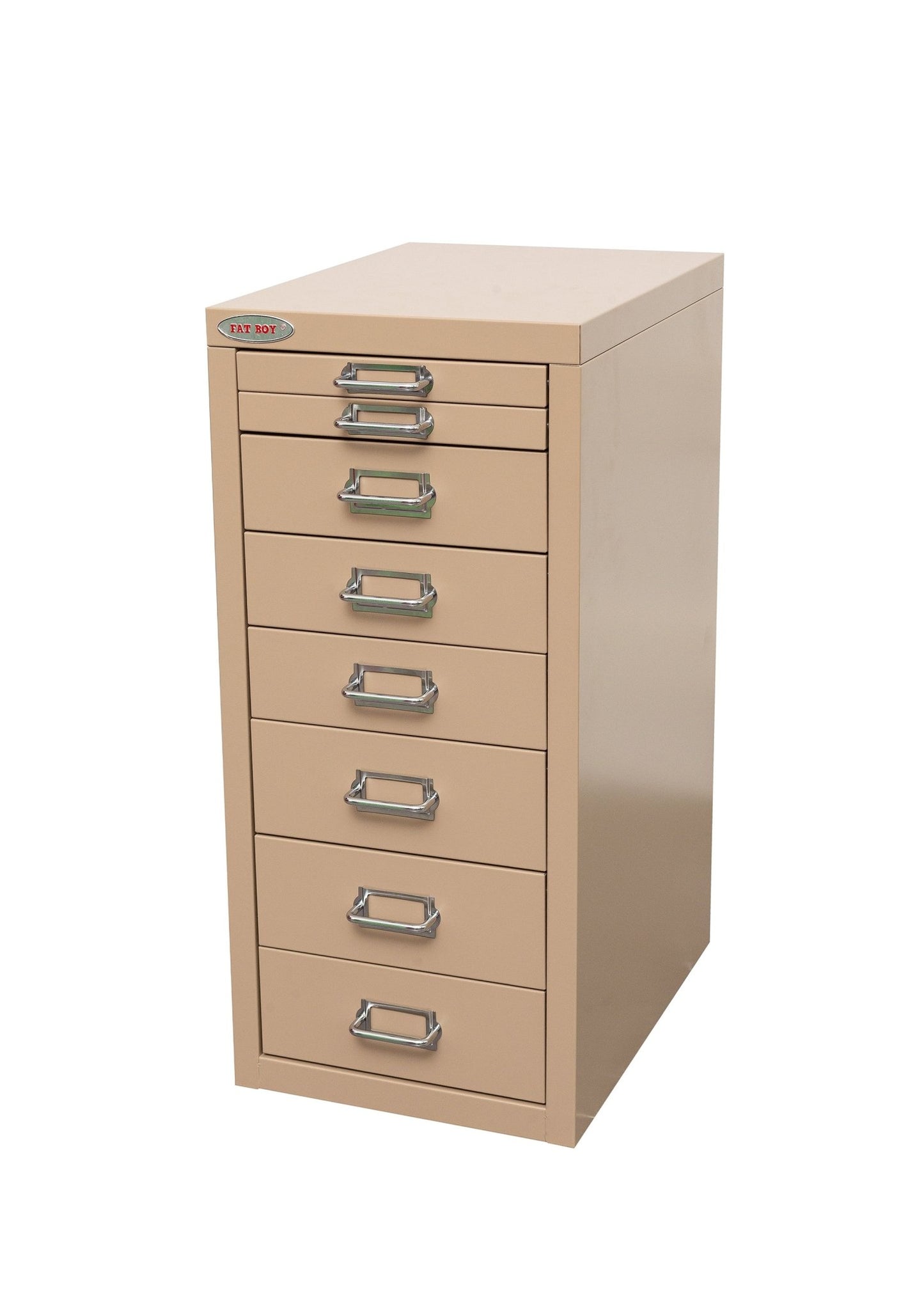 New 8 Drawer Steel Under - Desk Storage Cabinet – Compact Multi - Drawer Organizer - with 3 drawers: 9.1" W × 3.54" H × 11.4" D | Sold by Uncle Wiener's Wholesale