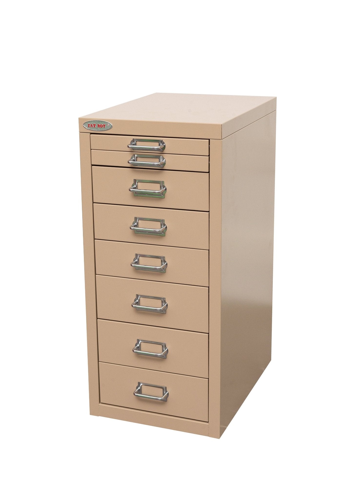 New 8 Drawer Steel Under - Desk Storage Cabinet – Compact Multi - Drawer Organizer - with 3 drawers: 9.1" W × 3.54" H × 11.4" D | Sold by Uncle Wiener's Wholesale