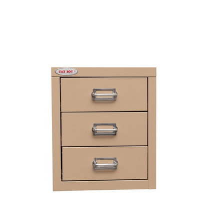 New 8 Drawer Steel Under - Desk Storage Cabinet – Compact Multi - Drawer Organizer - with 3 drawers: 9.1" W × 3.54" H × 11.4" D | Sold by Uncle Wiener's Wholesale