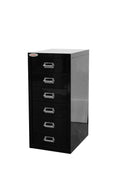 New 8 Drawer Steel Under - Desk Storage Cabinet – Compact Multi - Drawer Organizer - with 6 drawers: 9.1" W × 3.54" H × 11.4" D | Sold by Uncle Wiener's Wholesale
