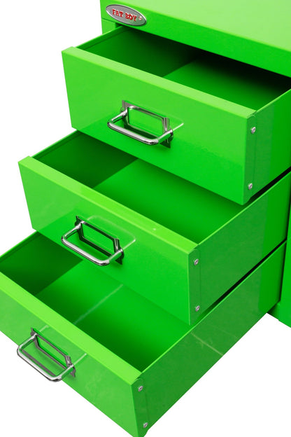 New 8 Drawer Steel Under - Desk Storage Cabinet – Compact Multi - Drawer Organizer - with 3 drawers: 9.1" W × 3.54" H × 11.4" D | Sold by Uncle Wiener's Wholesale