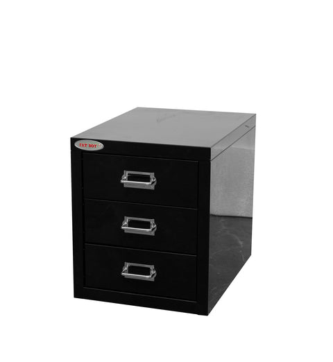New 8 Drawer Steel Under - Desk Storage Cabinet – Compact Multi - Drawer Organizer - with 3 drawers: 9.1" W × 3.54" H × 11.4" D | Sold by Uncle Wiener's Wholesale