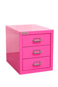 New 8 Drawer Steel Under - Desk Storage Cabinet – Compact Multi - Drawer Organizer - with 3 drawers: 9.1" W × 3.54" H × 11.4" D | Sold by Uncle Wiener's Wholesale