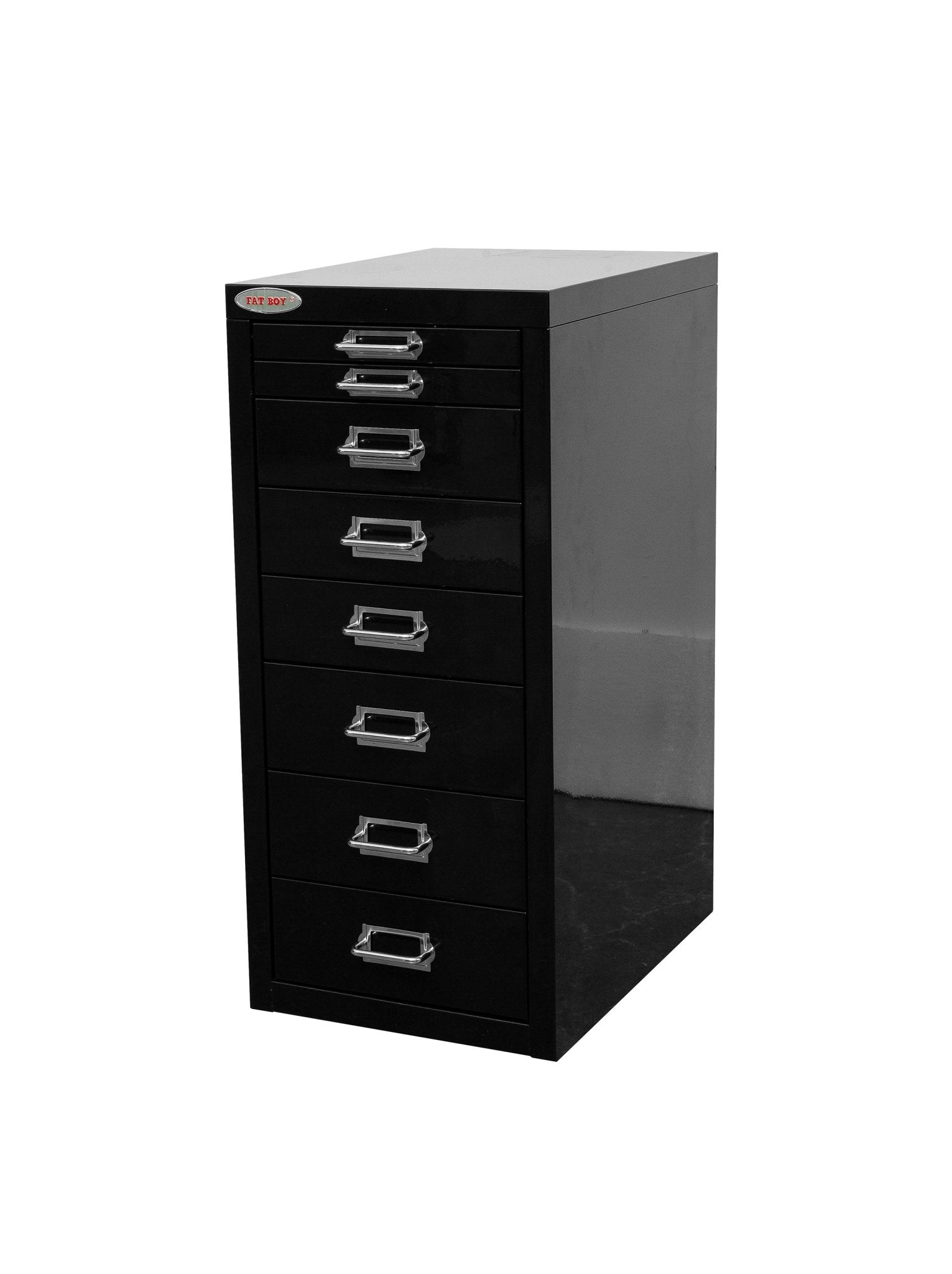 New 8 Drawer Steel Under - Desk Storage Cabinet – Compact Multi - Drawer Organizer - with 3 drawers: 9.1" W × 3.54" H × 11.4" D | Sold by Uncle Wiener's Wholesale