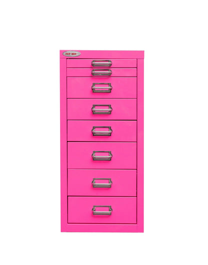 New 8 Drawer Steel Under - Desk Storage Cabinet – Compact Multi - Drawer Organizer - with 8 drawers: 9.1" W × 1.1" H × 11.4" D | Sold by Uncle Wiener's Wholesale