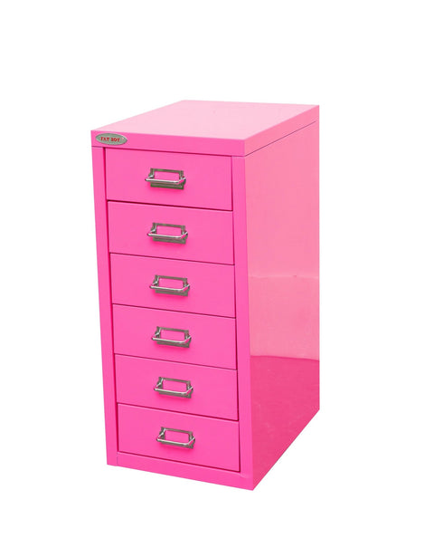 New 8 Drawer Steel Under - Desk Storage Cabinet – Compact Multi - Drawer Organizer - with 6 drawers: 9.1" W × 3.54" H × 11.4" D | Sold by Uncle Wiener's Wholesale