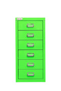 New 8 Drawer Steel Under - Desk Storage Cabinet – Compact Multi - Drawer Organizer - with 6 drawers: 9.1" W × 3.54" H × 11.4" D | Sold by Uncle Wiener's Wholesale