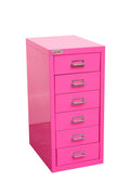 New 8 Drawer Steel Under - Desk Storage Cabinet – Compact Multi - Drawer Organizer - with 6 drawers: 9.1" W × 3.54" H × 11.4" D | Sold by Uncle Wiener's Wholesale